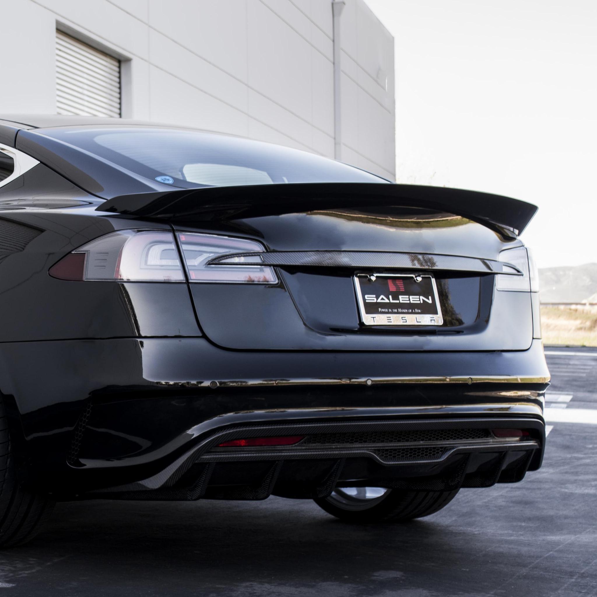 Rear Under Spoiler and Diffuser for 2012-2016.5 Model S