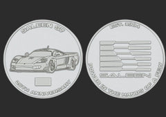 Saleen S7 25th Anniversary Challenge Coin | Saleen – Saleen