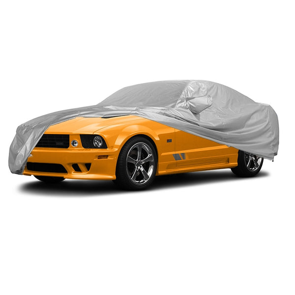 The Cover Factory Custom-Fit Car Cover For Saleen Mustang 1998-2003 – Gray Multi-Layer Polypropylene